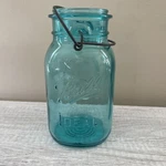 Ball Ideal Aqua Mason Jar No Seal Bicentennial 1776-1976 Eagle Mold 75 A6. Fixed Price $10.46.