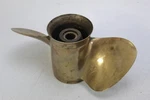 48-31448A25 Mercury Mariner 13-1/2 X Brass Propeller 40-140 Hp 6 Month Wty. Fixed Price $95.00.