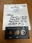 Nos Oem Omc Evinrude Johnson Ignition Choke Sw. Bezel 174693 125316 120-300HP. Fixed Price $10.00.