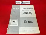 1967 Johnson 40 Hp Parts Catalog Sea-horse Models RK-RKL-29E 382092. Fixed Price $12.99.