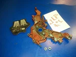 0277426 Yy 203377 202667 Leaf Plate Cover AD-10 7.5HP Johnson Evinrude. Fixed Price $15.00.