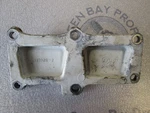 0318928 By-pass Crank Case Cover 9.9/10 & 15 Hp Johnson Evinrude Cyl 1977. Fixed Price $10.00.