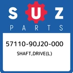 57110-90J20-000 Suzuki Shaft,drive(l) 5711090J20000, New Genuine Oem Part. Fixed Price $1157.72.