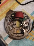 510166-2 Johnson Armature Plate Coil Points, Condensers Pre-owned. Fixed Price $40.00.