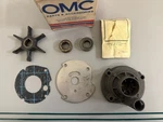 New Oem 0382296 Omc Johnson Evinrude Water Pump Kit 0820. Fixed Price $72.47.
