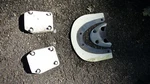 Evinrude Johnson 0337773 Midsection Lower Mount Bracket Cover 175HP F1. Fixed Price $75.00.