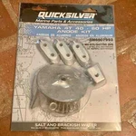 Quicksilver Marine Parts Yamaha 4T 40 - Hp Anode Kit 8M6007993. Fixed Price $17.00.