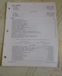 Mercury 950E-SS 950EL-SS Outboard Parts Manual Sept 1966. Fixed Price $14.00.