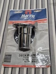 Tempo Marine 109DPF Deck Fill Fits 1-1/2" Id Hose Chrome Plated. Fixed Price $9.95.