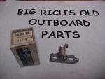 Vintage Outboard Part 580016, 0580016 Breaker Point (contact Set) Omc Incomplete. Fixed Price $19.99.