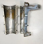 Johnson Evinrude Swivel Housing Brackets 0379409 (fore & Aft Included). Fixed Price $19.95.