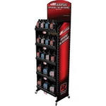 Maxima 10-10099-LG Standard Floor Display Large Metal Shelf Oil Not Included. Fixed Price $205.70.