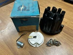 Preferred V-8 Distrib. Cap / Roter, Condes. Point Kit GM4-8C 1957-1974. Fixed Price $40.00.