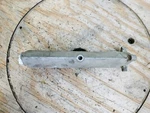 Johnson Antique Outboard Boat Motor SD15 16HP Exhaust Housing. Fixed Price $10.00.