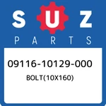 09116-10129-000 Suzuki BOLT(10X160) 0911610129000, New Genuine Oem Part. Fixed Price $150.35.