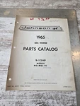Vintage 1965 Johnson Seahorse 9.5HP MQ-11C MQL-11C Outboard Motor Parts Catalog. Fixed Price $8.00.