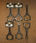 Suzuki Hp Stroke Piston And Rod Set Pn 12111-93J02-0B0 Fits 2004-2015+. Fixed Price $125.00.