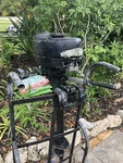 Vintage 1940S Sears Elgin Outboard Boat Motor 5.5HP Model 57158601.. Fixed Price $199.99.