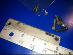 301010 Gearcase Screws 0302505 Plate Johnson Evinrude Fastwin 18HP (p Hh). Fixed Price $21.00.
