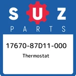 17670-87D11-000 Suzuki Thermostat 1767087D11000, New Genuine Oem Part. Fixed Price $146.60.