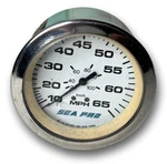 Sea Pro Teleflex, Marine Speedometer Gauge 65 Mph, 62433. Fixed Price $44.99.