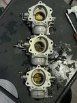 225 Hp Yamaha 76 Degree Carburetors 2-4-6 62J-14301-00-00 14302 14303 Two Stroke. Fixed Price $375.00.