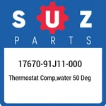 17670-91J11-000 Suzuki Thermostat Comp,water 50 Deg 1767091J11000, New Genuine. Fixed Price $84.50.