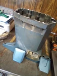 1988 Yamaha 200, Upper Casing, 6E5-45111-00-EK. Fixed Price $175.00.