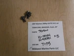 10-15124, 10-92501 Mariner 1987 200H V6 2STR Outboard Screw (3) T173. Fixed Price $9.99.
