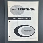 Omc 1967 Evinrude Parts Catalog 9.5 Hp Sportwin 9722B 9723B Vtg. Fixed Price $14.95.