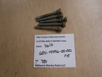 68V-14496-00-00 Yamaha 2003 115HP F115TXRB Outboard Bolts (5) T181. Fixed Price $19.95.