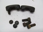1979 Yamaha Steering Handlebar Holders Pair. Fixed Price $29.95.