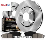 Front Brake Kit-oe For 2006-2011 Honda Civic Model Specific Rotors & Cer. Fixed Price $155.79.