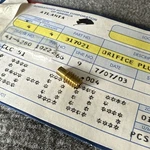 Genuine Omc Johnson Evinrude 57C Jet Orifice Plug Nos 317021. Fixed Price $7.00.