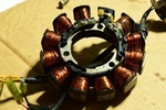 18 15 9.9 Hp Tohatsu Nissan 3H8060230 Alternator Stator, 3H8060710 Pulser Coil. Fixed Price $100.00.