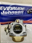 Remanufactured Johnson Evinrude 15 Hp Carburetor 1974-1992 Ultrasonic Rebuilt. Fixed Price $385.00.