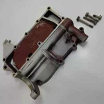 1964 Johnson 9.5HP Outboard Motor MQ-10R Exhaust Cover With Mounting Bolts. Fixed Price $23.99.