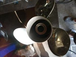 48-16319A45 Mercury Quicksilver Propeller 14.75 X 21 Lh Vengeance. Fixed Price $200.00.