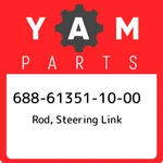 688-61351-10-00 Yamaha Rod, Steering Link 688613511000, New Genuine Oem Part. Fixed Price $109.90.