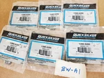Lot Of 6- Genuine Quicksilver Mercury 1395-6200 Gasket Kits. Fixed Price $45.00.