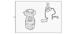 Genuine Nissan Fuel Pump And Sender Assembly 17040-6RF1A. Fixed Price $159.05.