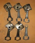 Evinrude 225 Hp Stroke Piston & Rod Set Port Stbd Pn 5006738 Fits 2006+. Fixed Price $225.00.
