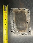 B114 Mercury Quicksilver 85935 Exhaust Manifold Baffle Plate Used. Fixed Price $20.00.