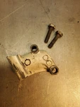 Evinrude Johnson Instrument Cable Clamp 318849 Kd. Fixed Price $11.00.
