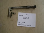 306168 Johnson Evinrude 5 1/2 Hp Throttle Control Lever Shaft T2. Fixed Price $19.50.