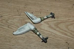 Mercury Mark 15A Hood Latches 28115 28116 Used. Fixed Price $18.00.