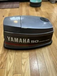 Yamaha 40 Cowling Cover Hood 6H5-42610-42-EK. Fixed Price $100.00.