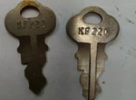 New Vintage Johnson Evinrude Ignition Keys Kf 220. Fixed Price $9.99.