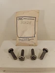 New Lot Of 4 Evinrude Johnson Omc 308211 Screw Oem Factory Boat Parts Nos. Fixed Price $19.80.