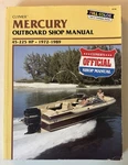 Clymer Mercury Service Manual B726 45-220HP Stroke 1972-1989. Fixed Price $44.99.
